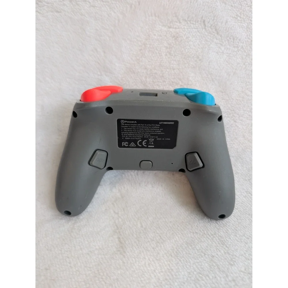 PowerA Nano Enhanced Wireless Controller Nintendo Switch Grey 1516711-02